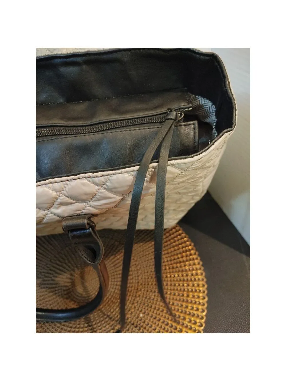Steve Madden Quilted Nylon Overnighter